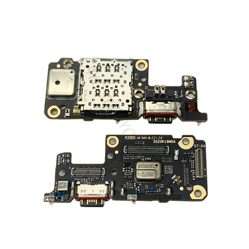 Original USB Charging Port Connector Flex Cable For Xiaomi Redmi Note 11 Pro+ 5G Sim Card Reader Board Repair Parts