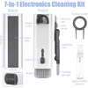 7-in-1 Keyboard Cleaning Kits Airpods Cleaner Headset Cleaner Pen Laptop Screen Cleaning Bluetooth Earphones Cleaning Kit 2