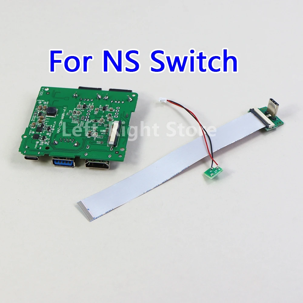 

3PCS HDMI-compatible Port Socket Connector Motherboard for Nintendo Switch Output Charging Dock Port Socket PCB Board