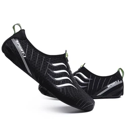 Unisex Quick-Dry Aqua Sneakers: Breathable Barefoot Beach Sandals - 44-45 (HB)