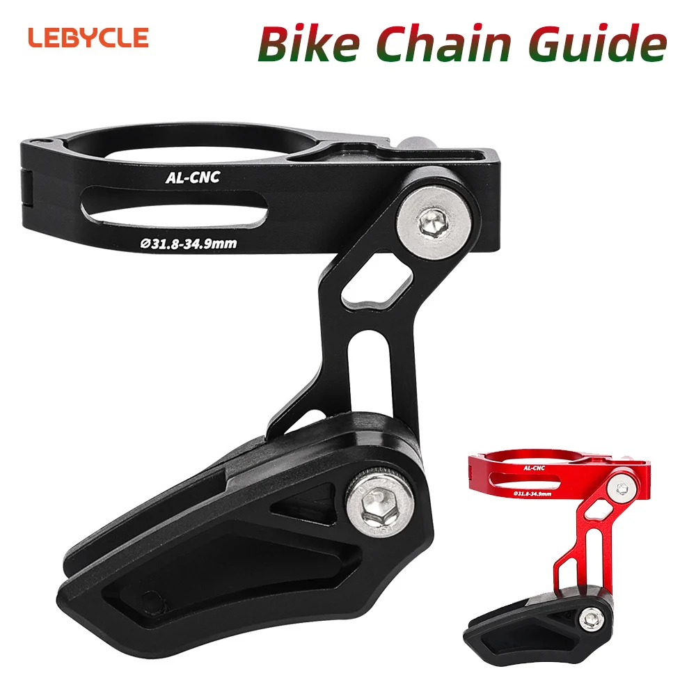 MTB Bicycle Chain Guide Drop Catcher 31.8 34.9 Clamp Mount Adjustable Mountain Gravel Bike Single Disc 1X System bicycle chain guide