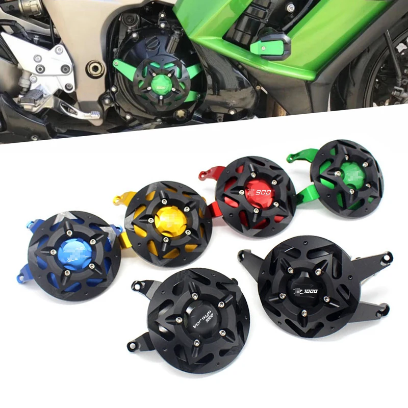 

Motorcycle CNC Engine Protective Cover Fairing Guard Sliders Crash Pad For KAWASAKI Z900 Z1000 Z1000SX Versys1000 Z 900