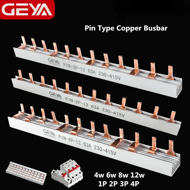 GEYAPINTYPEForkTypeCopperBusbarforDistributionBoxCircuit