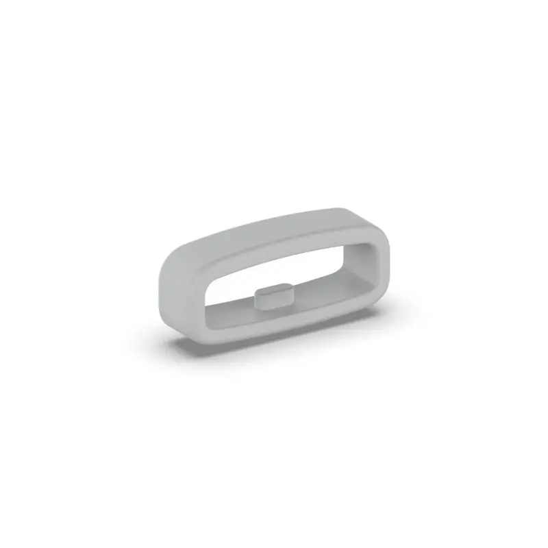 Rubber Watch Strap Band Keeper Loop Security Holder Retainer Ring Set