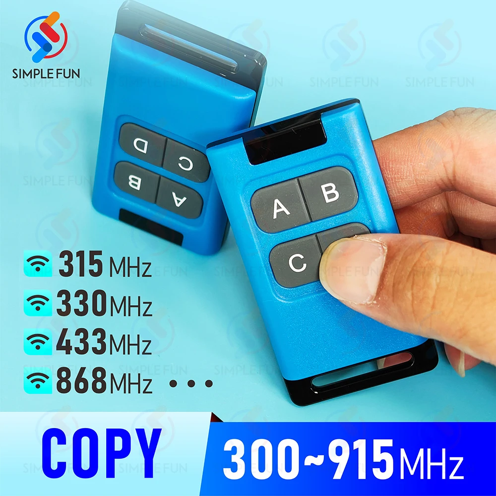 Universal Multi-Frequency 8-Channel Remote Control Duplicator