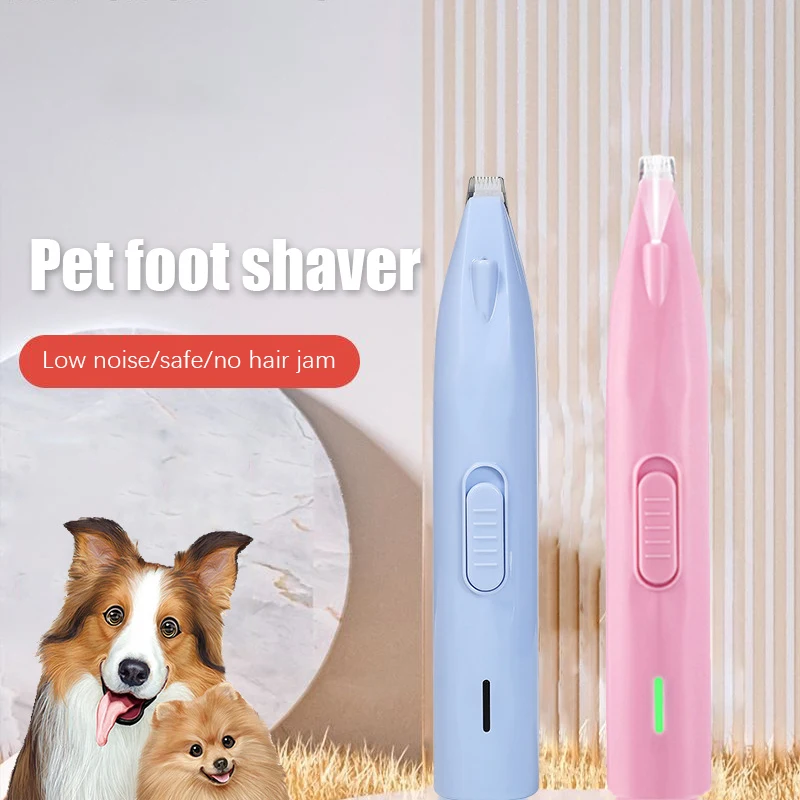 Dog Hair Trimmer Electric Dog Cutter Pet Foot Hair Trimmer Cat Grooming Hairdresser Scissors Butt Ear Pedicator
