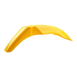 Universal Motorcycle Front Fender Mudguard - Durable Plastic Accessory (Yellow)