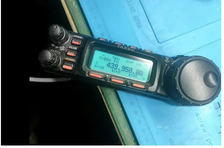 Yqwsyxl Lcd Screen Display Substituição Parte Problema Zebra Stripes Yaesu Ft857 Ft957d Novo Oem - Imagem 4