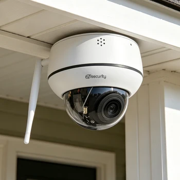 5MP 5X Optical Zoom Dome Wifi PTZ IP Camera Human Detection Auto Tracking Two-way Intercom CCTV Surveillance Cameras CamHipro 1