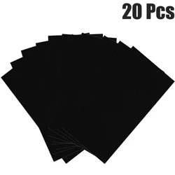 Premium Activated Carbon Air Purifier Filter Cotton - 400x217x5mm (20pcs Set)