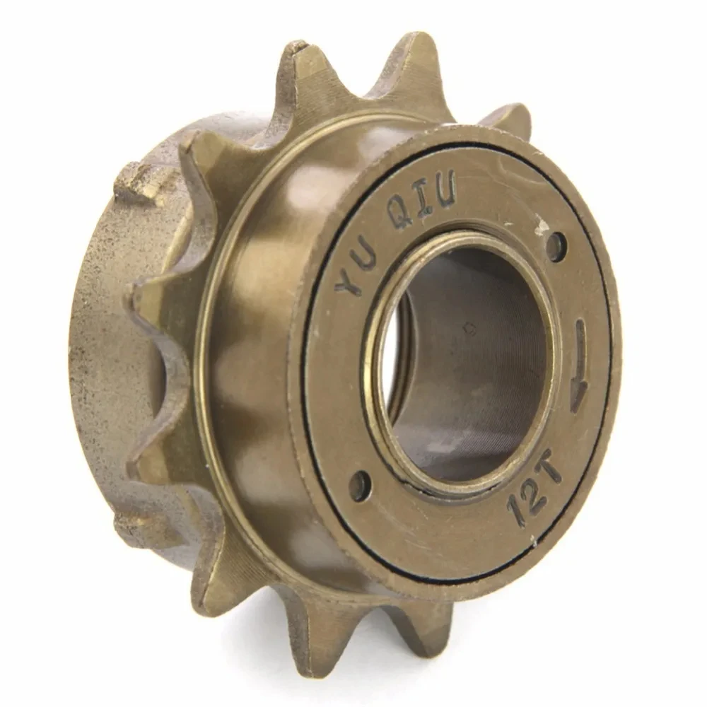 Bicycle Sprocket Gear Bicycle Parts Bike Sprocket Bike Freewheel 12T 14T MTB Bike Single Speed Flywheel Mountain BMX Bicycle Freewheel Modified Sprocket Steel 34mm Thread Bike Gear