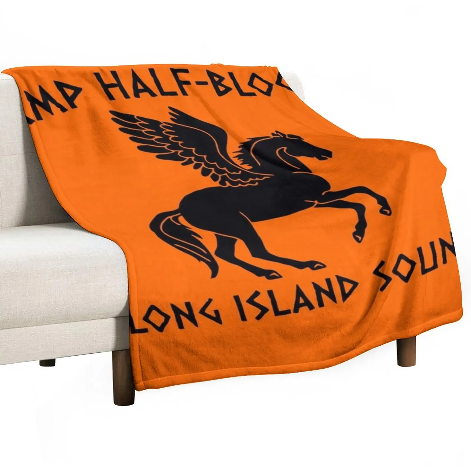 

New camp half blood long island Throw Blanket for winter Soft Big Blankets