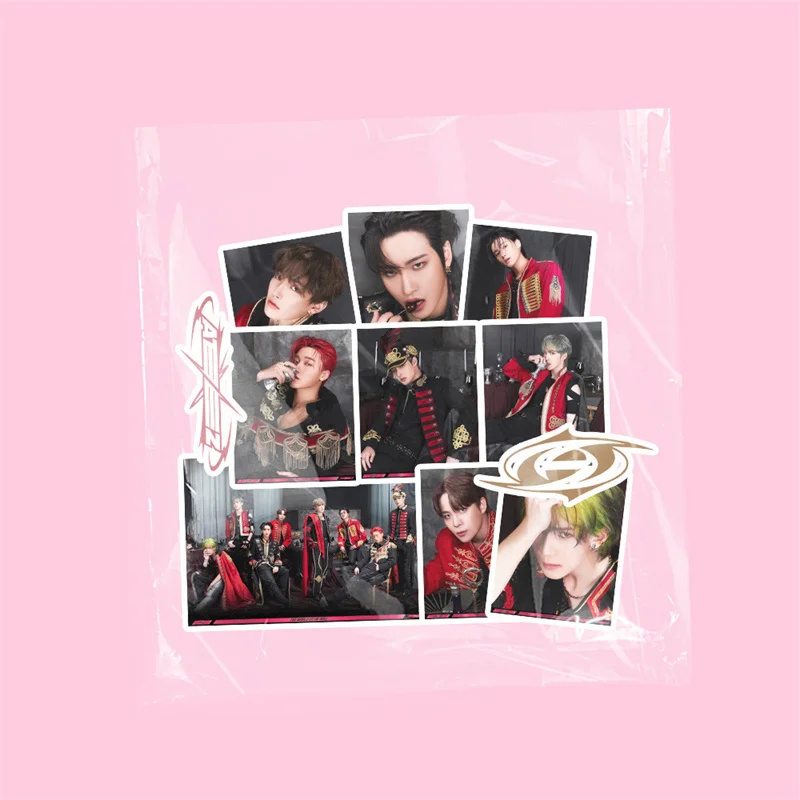 KPOP ATEEZ Return Album THE WORLD EP.FIN WILL Seonghwa Yunho Yeosang Hongjoong Stickers DIY Photo Decoration Stickers 95pcs/set