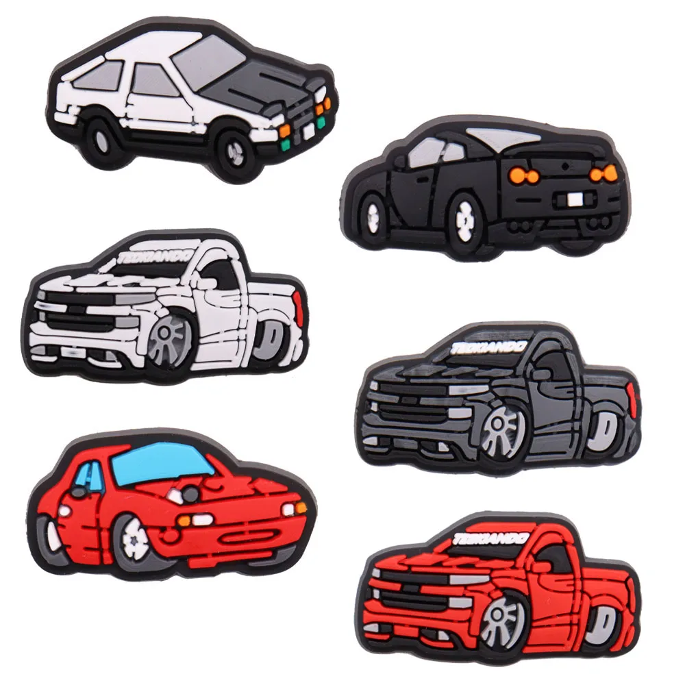 

Single Sale 1PCS PVC Cute Cartoon Fridge Magnetic Sticker Kawaii Vehicle Kinds Of Car Refrigerator Magnets Blackboard Sticker