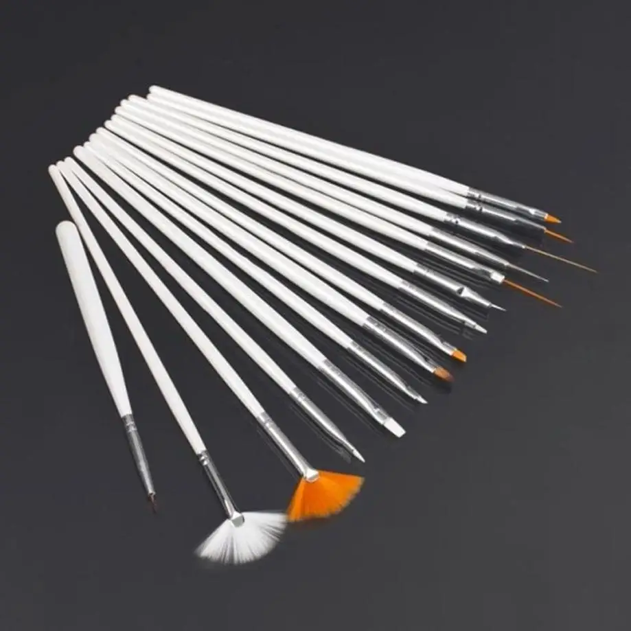 Nail Tools Painting Pen Nail Brush Set Phototherapy Pen Carving Pen Nail Brush Set 15 Pieces Set