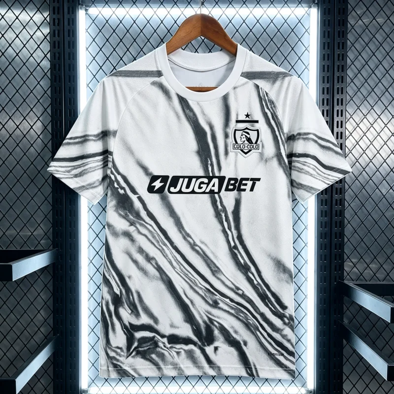 2627 Neues Colo Colo Fußballtrikot 3D-gedruckt Schnelltrocknend Sportlich Lässiges Herren-Oberteil T-Shirt Kurzarm Familien-Set