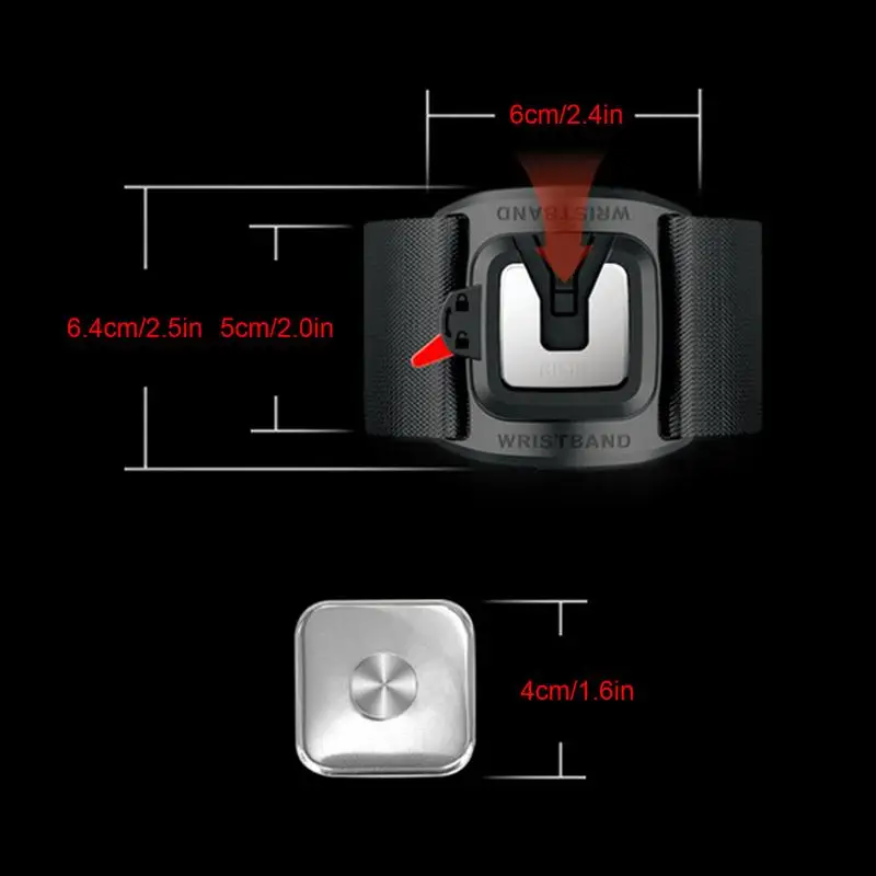 5/1PCS Wristband Phone Holder 360 Rotatable Universal Sports Wristband for Smartphones Running Armband for Hiking Biking Runing 2