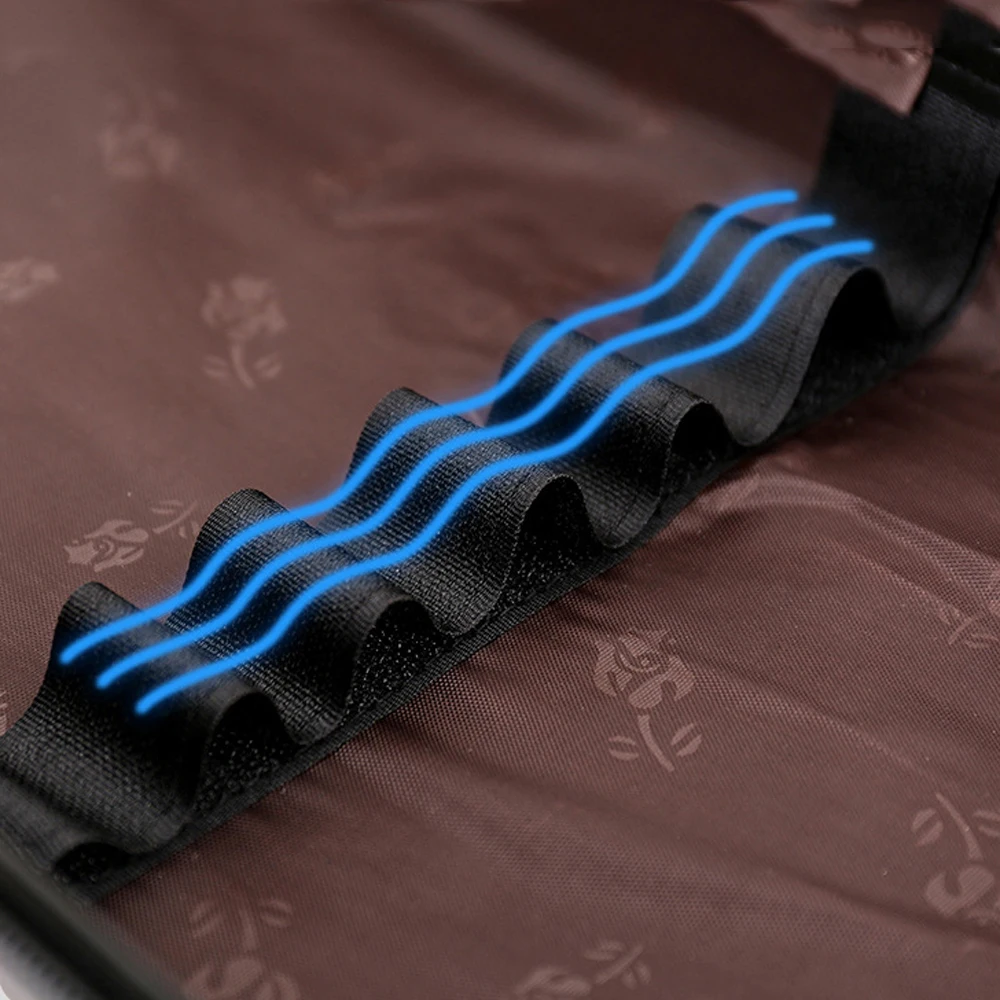 新しいabsアウトドアフィッシングバッグ高強度ハードシェルロッド