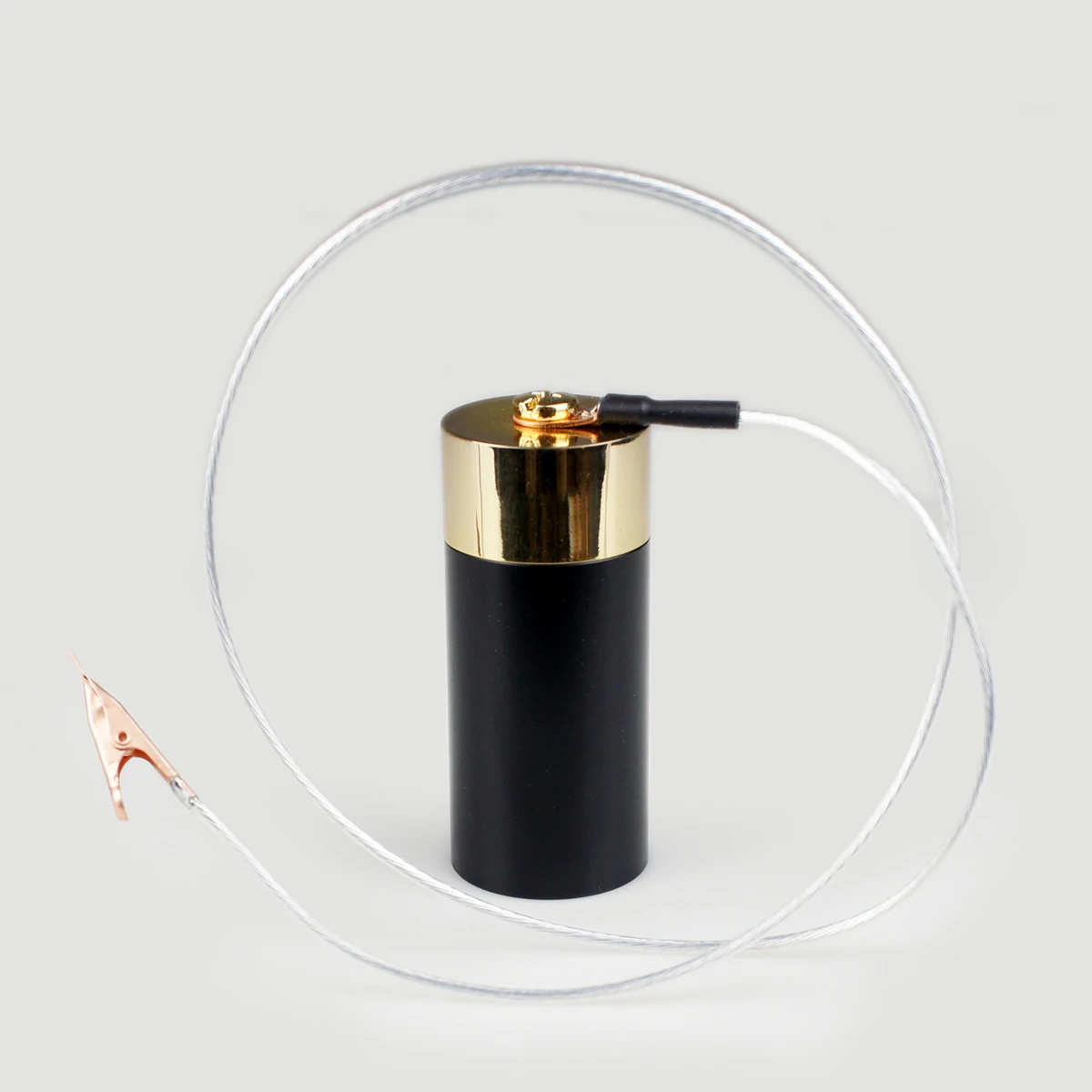 Hifi Audio Cable Ground Loop Noise Isolator Gnd Electron Black Hole Elimina L'Elettricità Statica Power Purifier Elettronico