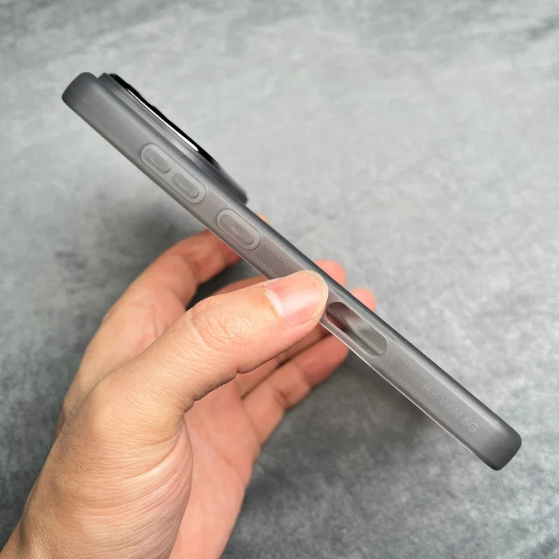 Shockproof Transparent Silicone Magnetic Case with Lens Film Cover