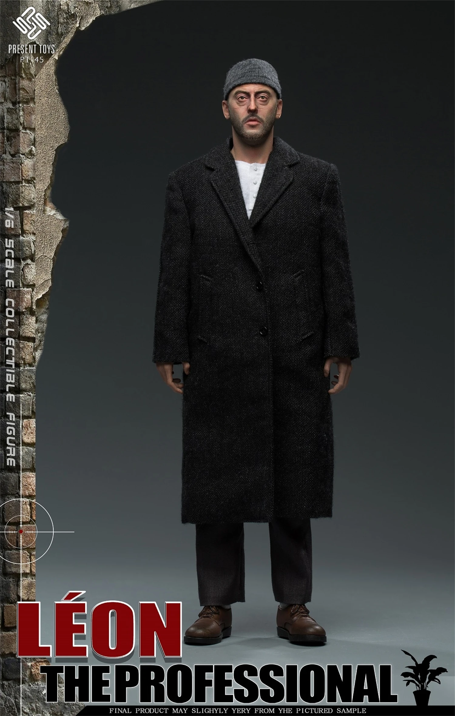 

Игрушки-подарки, коллекция фигурок Леона PT-sp45 Cold Killer Jean Reno 1/6, кукла 12 дюймов
