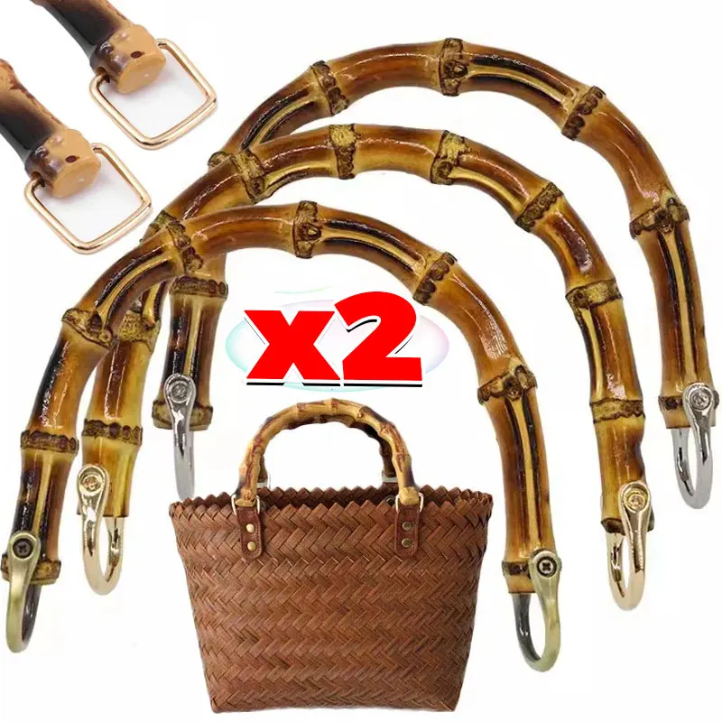 4 Piezas Asas de Madera para Bolso, Asa de Madera en Forma de D de Repuesto para Bolsos de Mano para Bolso de Lona Hecho a Mano 4 Piezas Asas de Madera para Bolso, Asa de Madera en Forma de D de Repuesto para Bolsos de Mano para Bolso de Lona Hecho a Mano