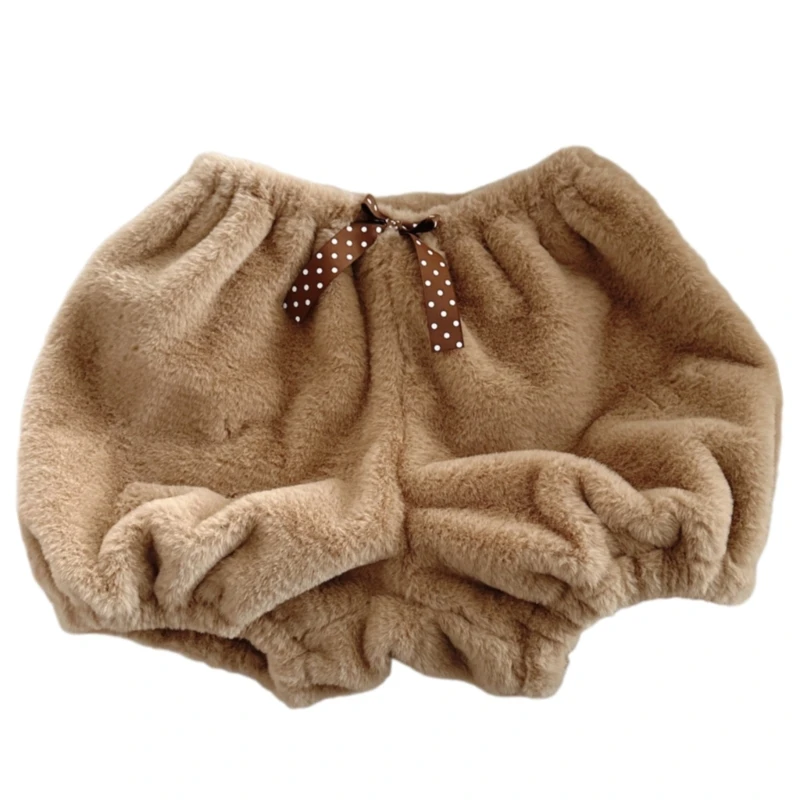 Japonais Mignon Ours En Peluche Tube Top Citrouille Shorts Culotte