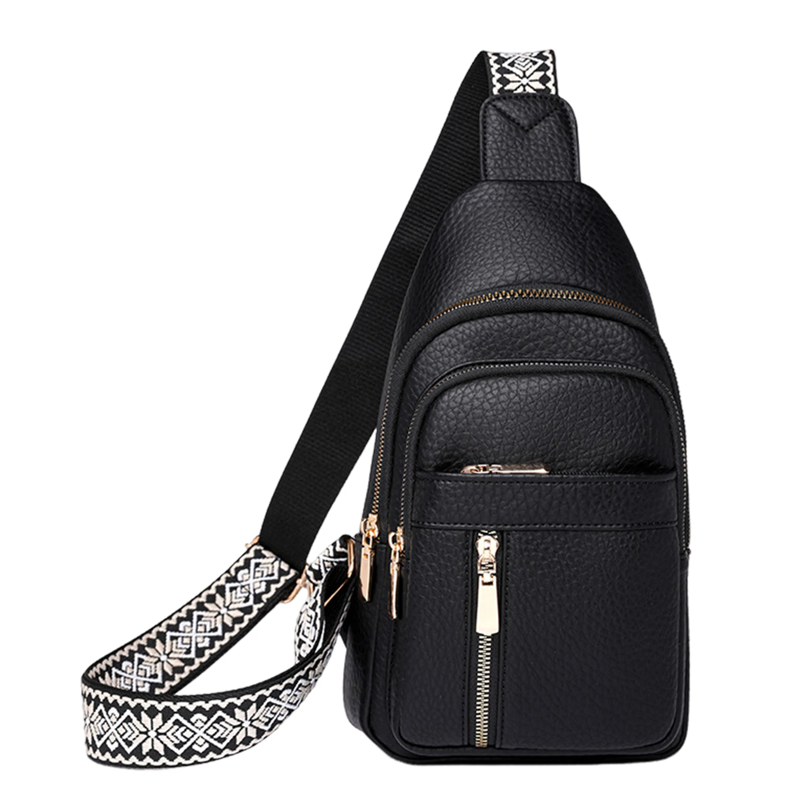 ตัวเลือกสินค้า กระเป๋าแฟชั่น Crossbody ผู้หญิง หนัง PU กันน้ำ สำหรับเดินทางและขี่จักรยาน