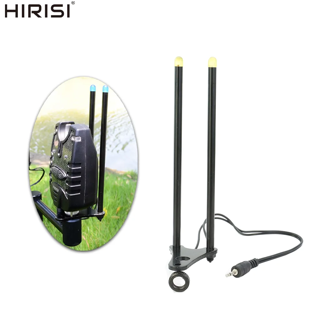 Barre anti-accrochage Hirisi pour alarmes de carpe - Accessoire LED 4 couleurs à montage rapide