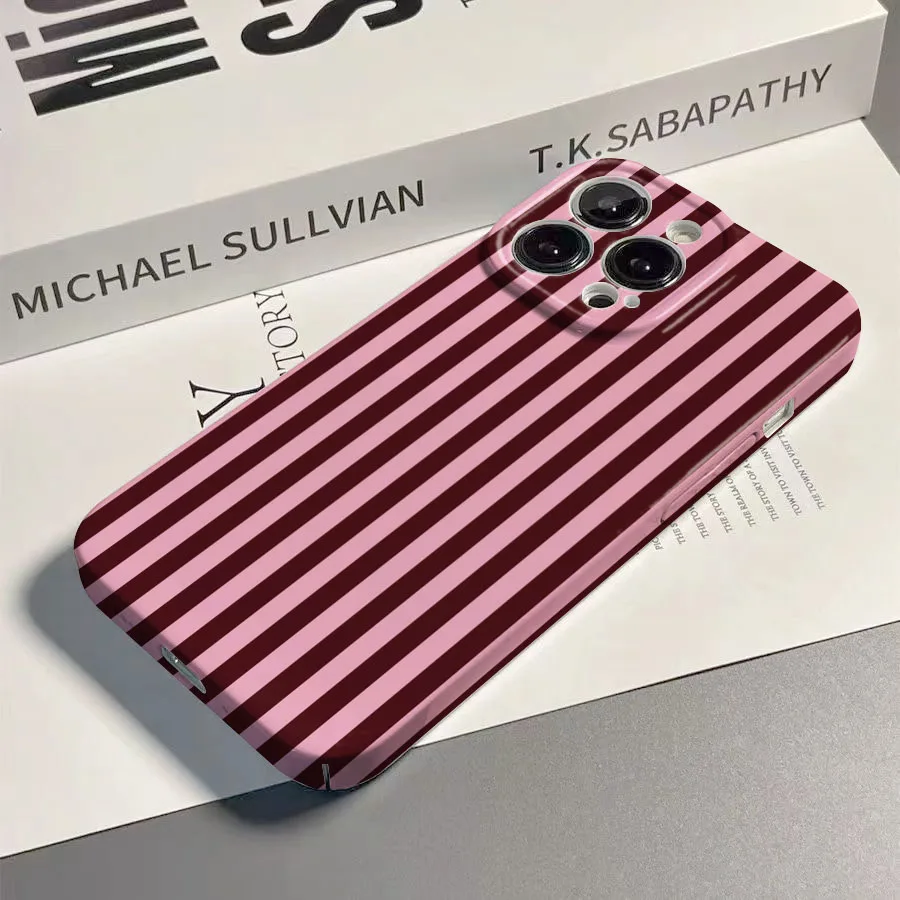 Sleek Vertical Stripes Phone Case - Stylish Protective Back Cover