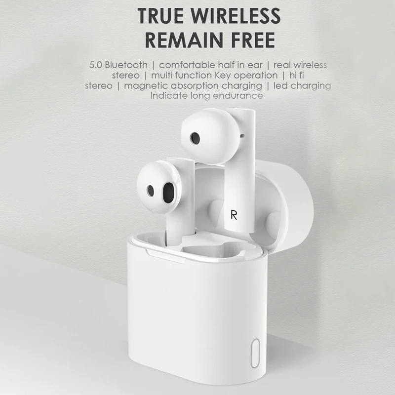True Wireless Headset Bluetooth Charging Box Waterproof Earphone