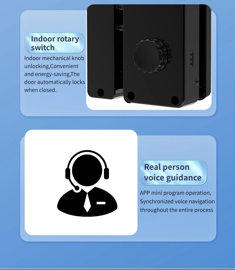 3D Face Recognition Smart Lock Tuya APP WIFI Infrared Sensor Biometric Electroni