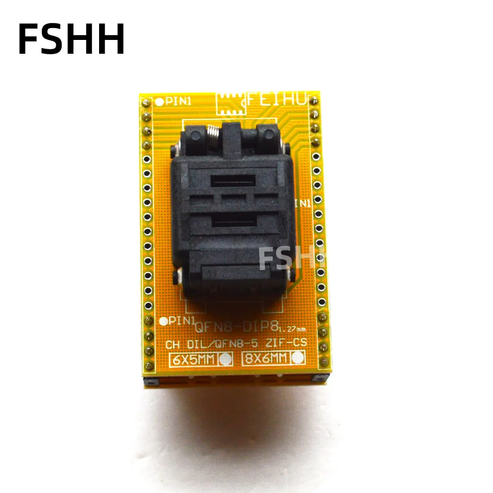 IC ׽Ʈ qfn8-dip8 α׷  WSON8 DFN8 MLF8 ic ׽Ʈ  ũ = 5x6mm