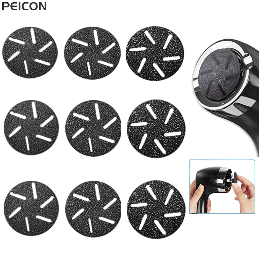 Replacement Grinding Heads For C6497 Electric Foot File Callus Remover