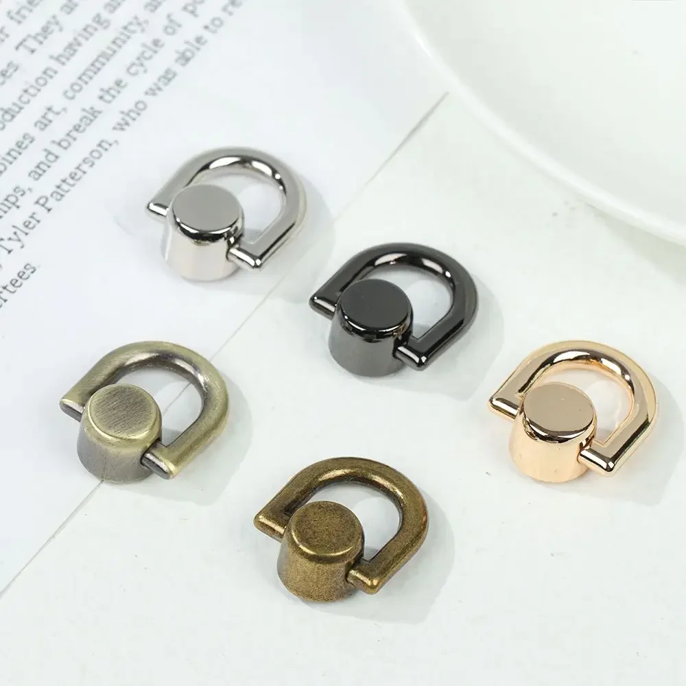 Bag Buckle Metal Bag Rivet Nail Buckle Studs Button Handbag Belt Hanger Leather Craft Luggage Bag Buckle Tong Snap Hardware Accessorie 4Pcs
