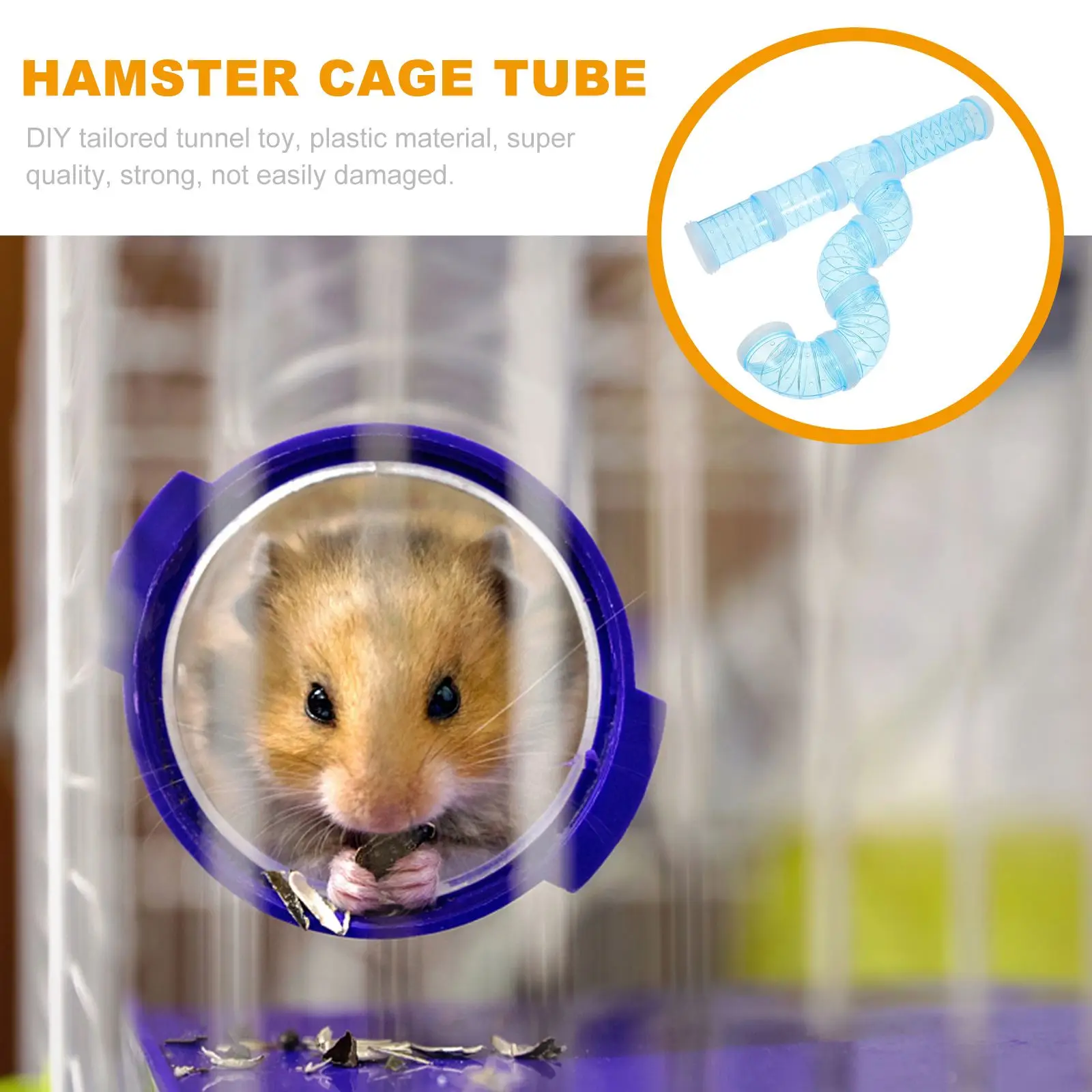 Hamster Tunnel Tubes Tunnels Cage Tube S And Accessories Pipe guinea Hideout Mouse Small adventure Playground hamster cage tunnel,small pet tunnel