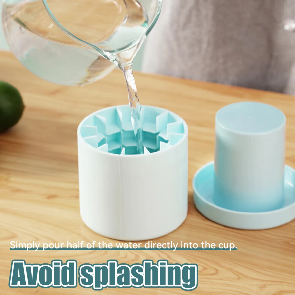 Description Picture 4 of itemSilicone Ice Cube Mold Round Ice Bucket Summer Homemade DIY Refrigerator Freeze Ice Maker Creative Ice Cube Mold Barware Tools
