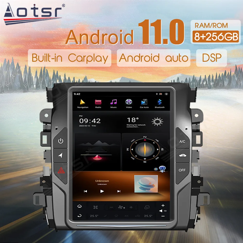 

Android 11 для Honda Avancier 2017-2018 автомобильные аксессуары Carplay мультимедийный плеер GPS навигация Android авто стерео радио HeadU