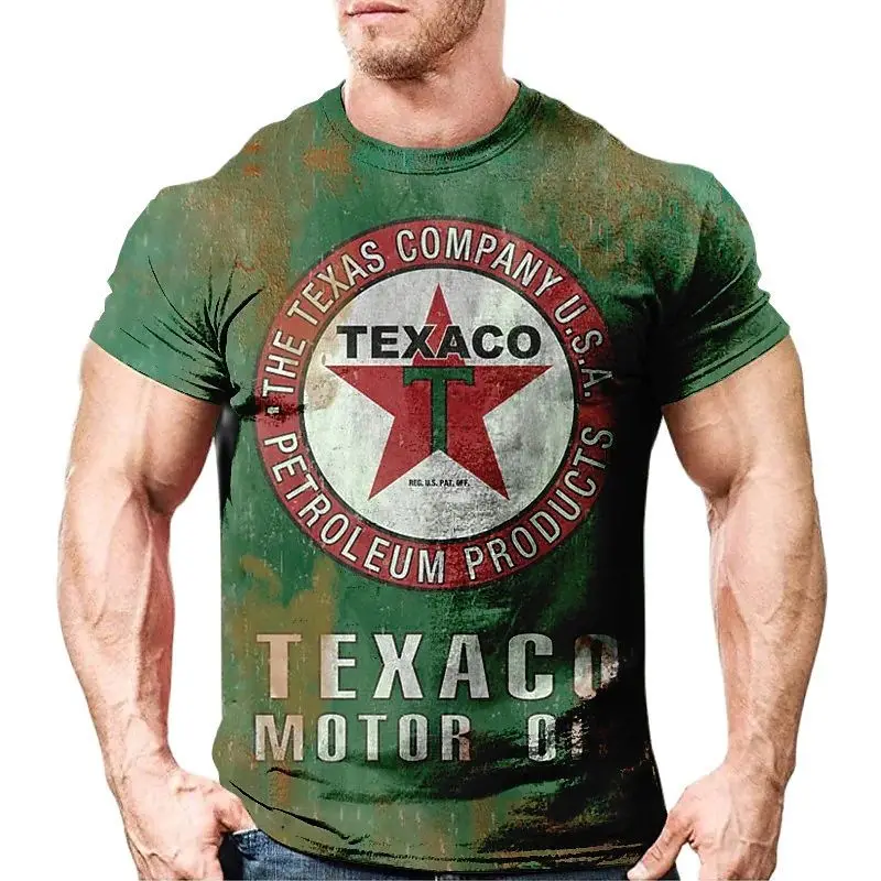 

T Shirt Vintage for Men Oversized Clothing Casual Harajuku T-Shirts 3d Printed Tops Male Tee Street Short Sleeved Loose Pullover