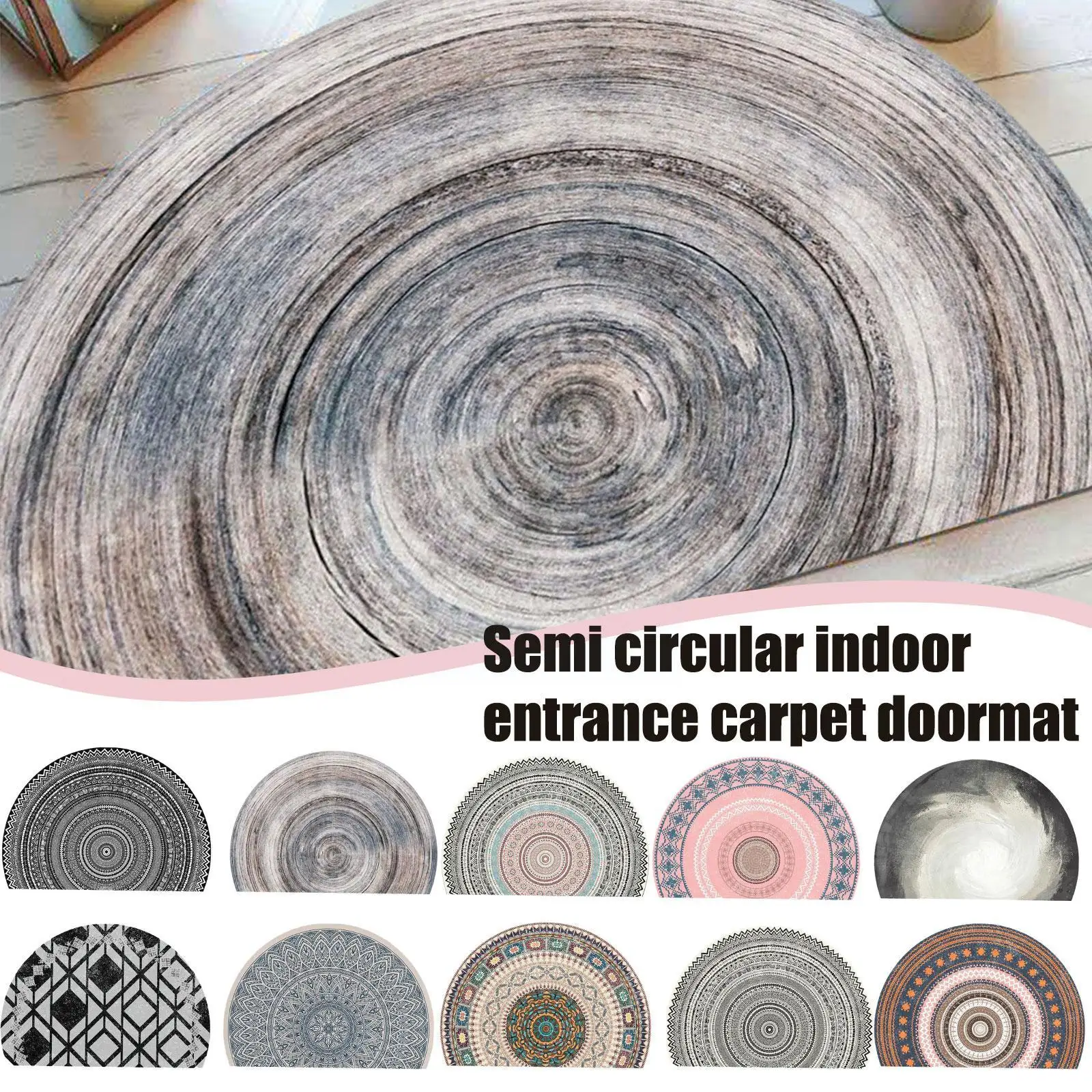 Multiple Scenes Doormat Carpet Kitchen Bedroom Bathroom Mats Living Room Doormat Carpet Hallway Corridor Entrance Y5C1