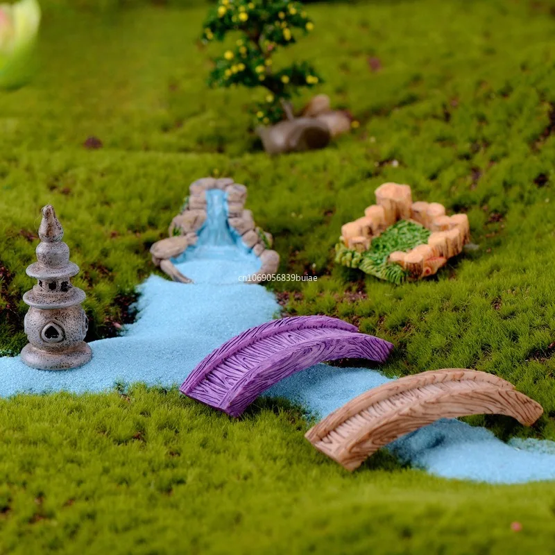 Miniature Fairy Garden Accessories Kit – 10 Piece DIY Crafts Set For Dollhouses & Outdoor Gardens