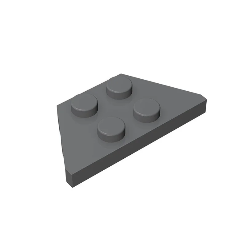 20pcs MOC 부품 51739 웨지 플레이트 2x4 mattoni compatibili DIY Assmble 빌딩 블록 입자 아이 퍼즐 cervello giocattolo