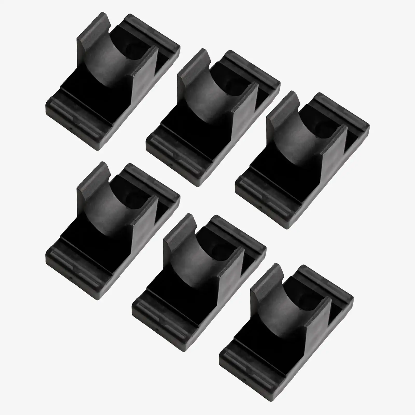 6x Camping Wagon Card Buckle, Utility Grocery Wagon Card Buckle Golf Trolley Buckle for Transportation Shopping Picnic