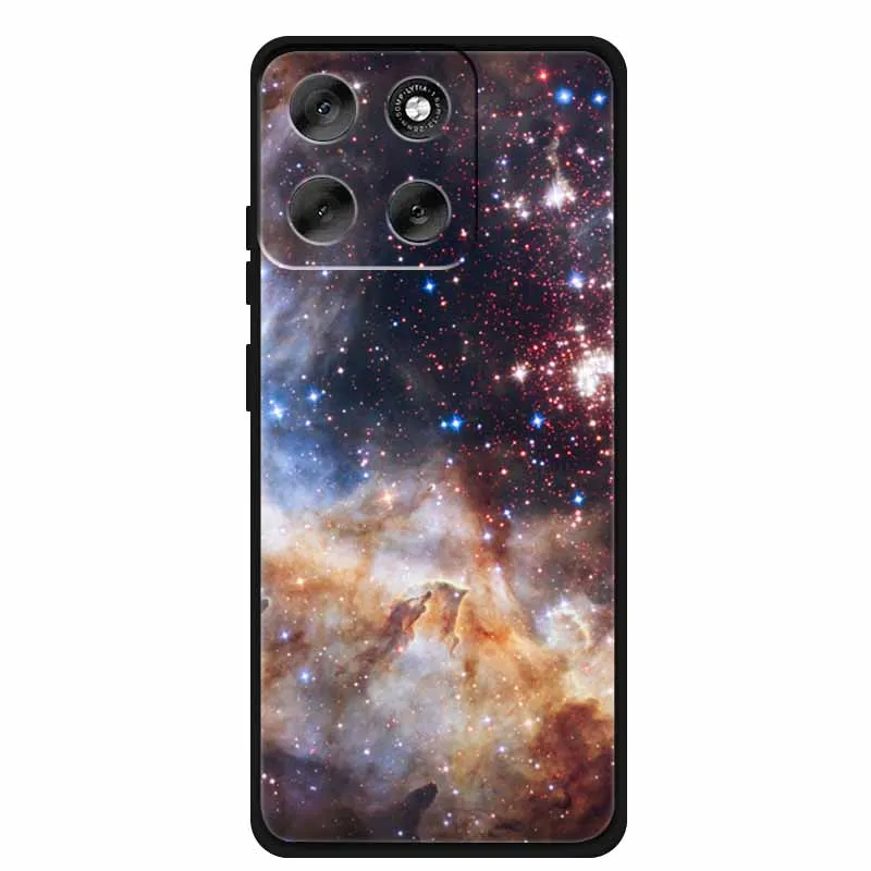 Luxury Silicone TPU Etui Cover - Soft Pink Anime Back Case