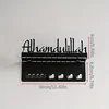 Islamic Wall Decoration Storage Basket Muslim Home Wall Mounted Storage Rack Hanging  For Interior Storage Hanging Ditch 3