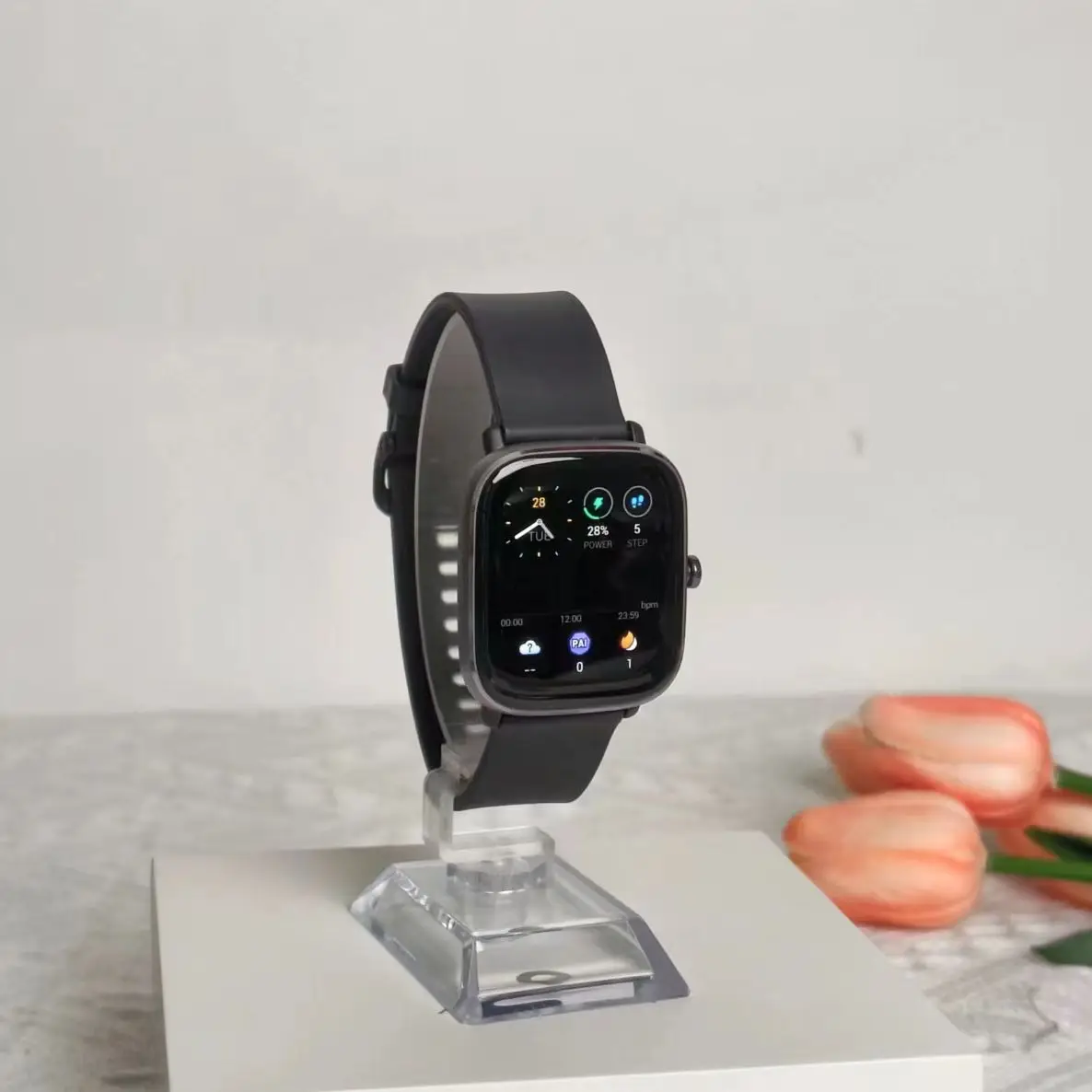 Amazfit-reloj inteligente GTS para mujer, pulsera resistente al agua hasta  5atm, con caja de regalo, envío gratis - AliExpress