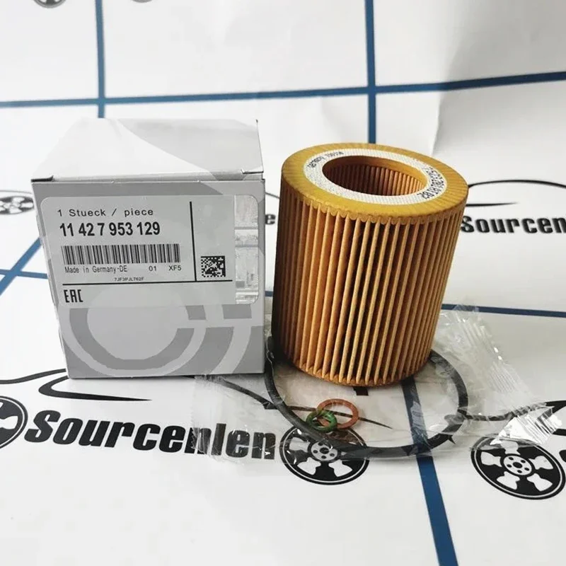 Original Quality Oil Filter for BMW E60 E70 535i 640i N55 3.0L 11427566327 11427541827 F02 F06 F10 F12 F33 F34 F36