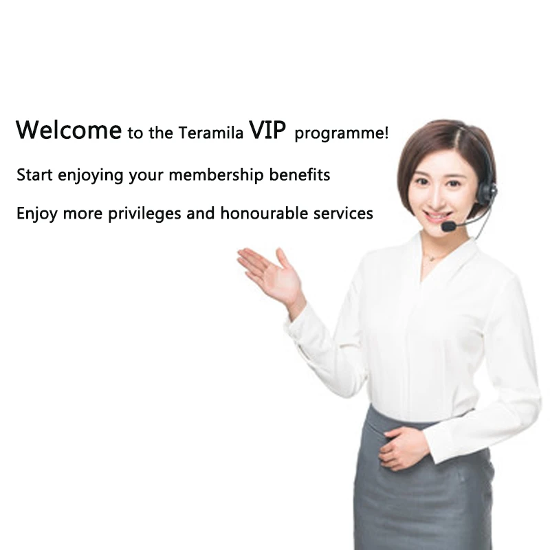 

Станьте VIP-клиентом Teramila и получайте больше преимуществ и привилегий!