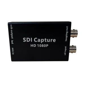 SDI преобразователь SDI в USB адаптер аудио SDI адаптер BNC 1080P преобразователь для монитора HD ТВ камеры стандарт UVC/UAC без привода