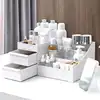 1pcLarge Capacity Cosmetic Storage Box Makeup Drawer Organizer Jewelry Nail Polish Makeup Container Desktop Sundries Storage Box 2